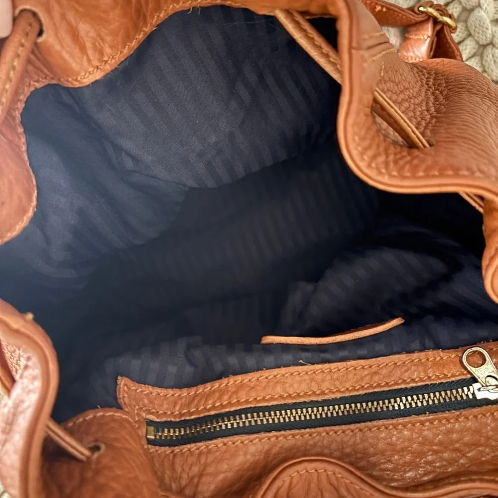 Vintage Coach Leather Backpack - Picture 4 of 6